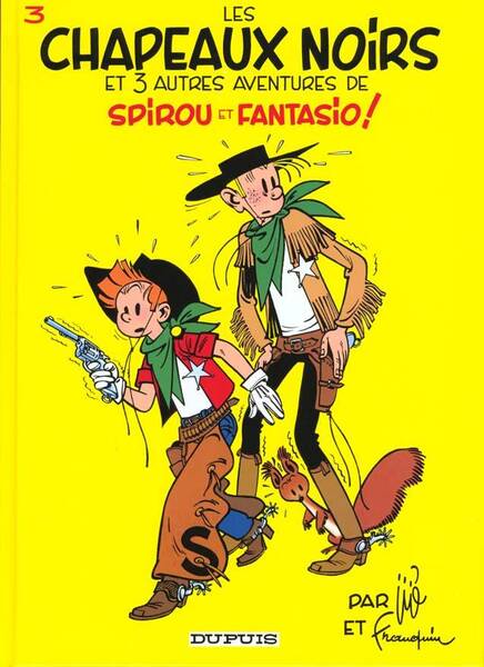 Spirou et Fantasio T.3 ; les Chapeaux Noirs