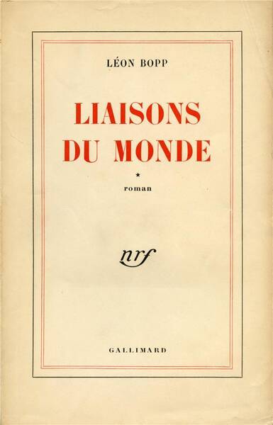 Liaisons du monde, 1938-1949