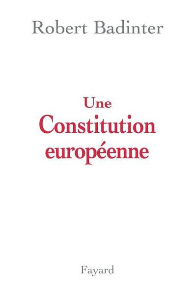 Une constitution europeenne