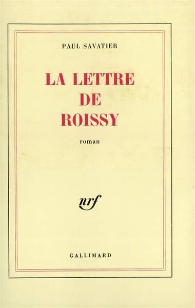 La lettre de Roissy