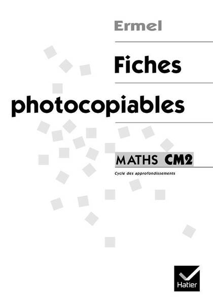 Ermel - fiches photocopiables cm2