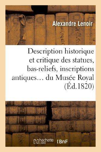 Description historique et