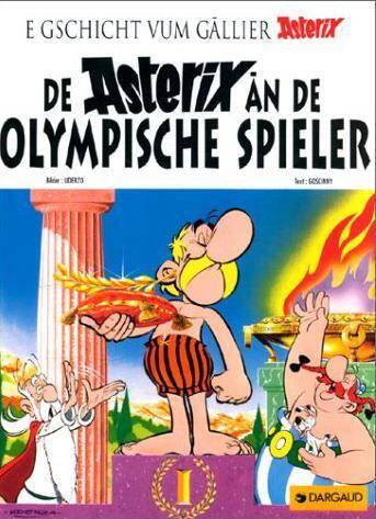 De Asterix an de olympische spieler. Une aventure d'Astérix