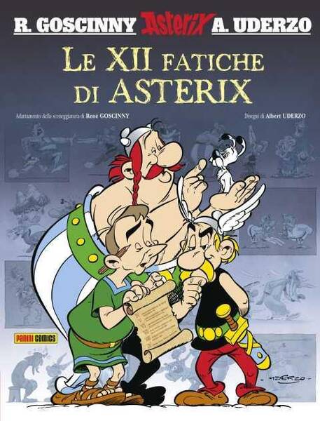 Les douze travaux d'Asterix italien