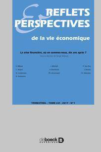 Reflets et Perspectives de la Vie Economique 2014/1