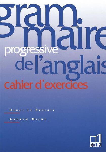 Grammaire Anglaise Td Cahier Exercices