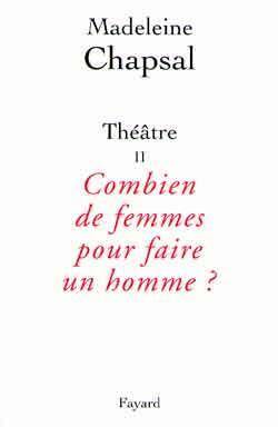 Theatre ii combien de femmes pour