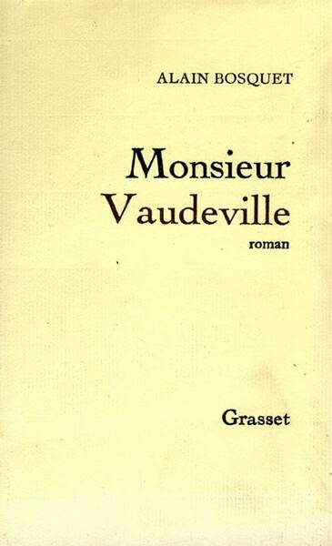 Monsieur vaudeville