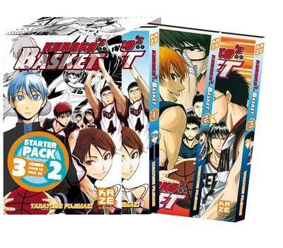 Kuroko's Basket: starter pack, tomes 1 à 3