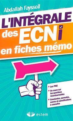 L'INTEGRALE DES ECNI EN FICHES MEMO