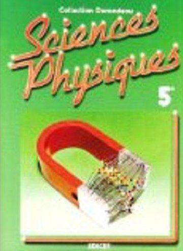 Sciences physiques durandeau 5e