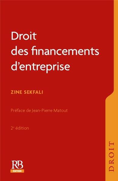 Droit des Financements D'Entreprise (2e Edition)