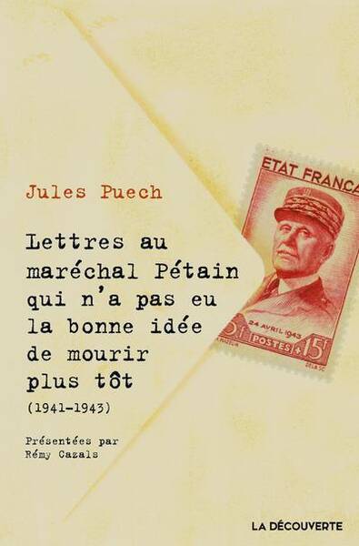 Lettres au marechal Petain