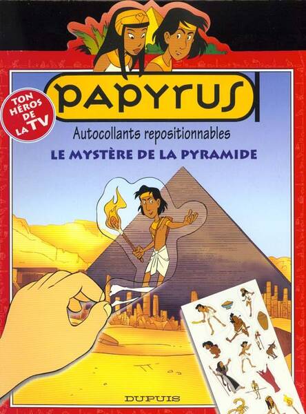 Papyrus autocollants mystere pyrami