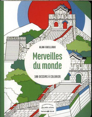 Merveilles du monde: 100 dessins à colorier