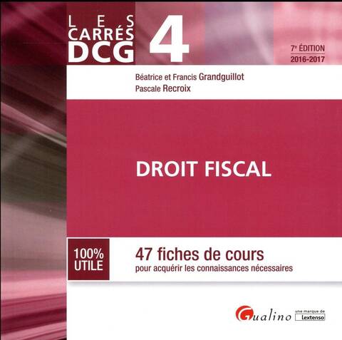 Droit Fiscal 2016-2017