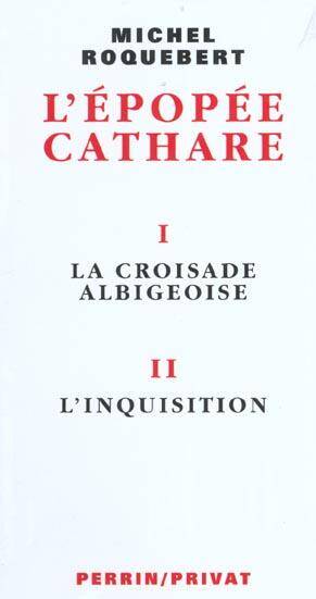 L'épopée cathare / Coffret 2 vol.