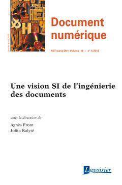 Document Numerique Rsti Serie Dn Volume 19 N 1;janvier Avril 2016;