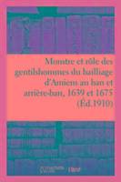 Monstre et role des gentilshommes