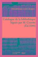 Catalogue de la bibliotheque