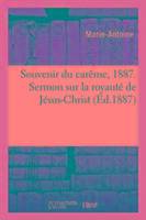 Souvenir du careme, 1887. sermon