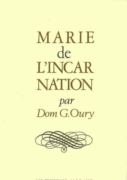 MARIE DE L'INCARNATION