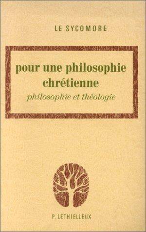 Pour une philosophie chretienne