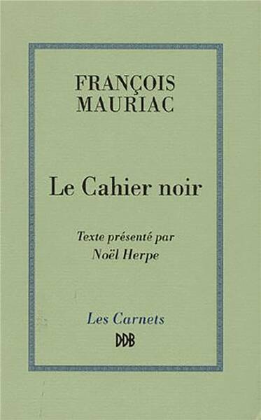 Le cahier noir