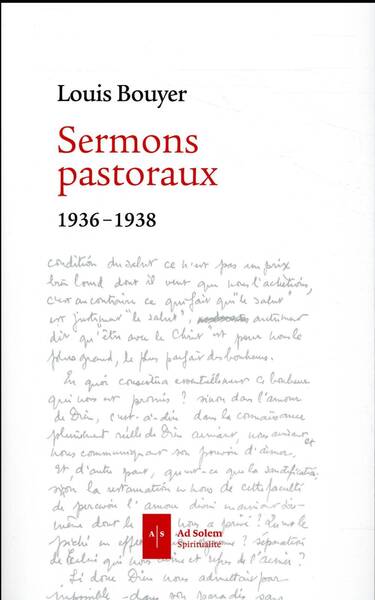 Sermons pastoraux : 1936-1938