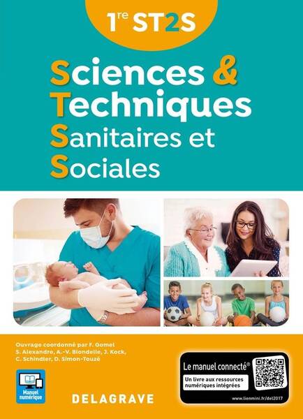 Sciences et Techniques Sanitaires et Sociales; 1re St2s; Manuel