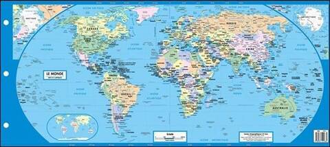 Carte Geographique - Planche
