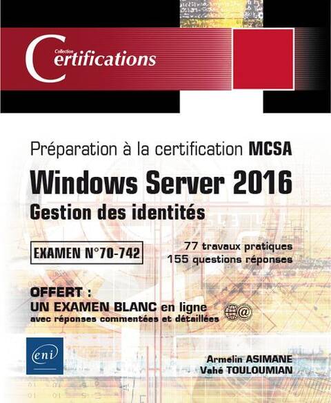 Windows Server 2016 : gestion des identités