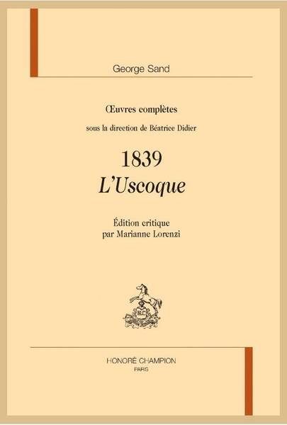 OEUVRES COMPLETES 1839 L USCOQUE