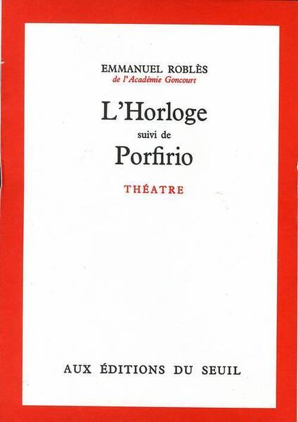 HORLOGE-PORFIRIO