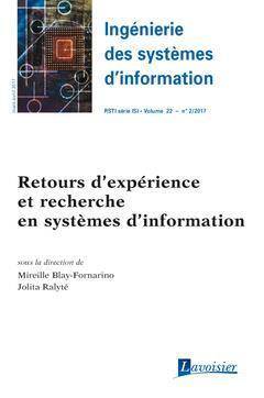 INGENIERIE DES SYSTEMES D INFORMATION RSTI SERIE ISI VOLUME 22 N 2