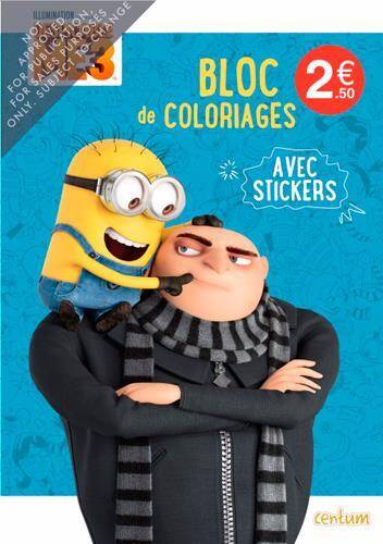 BLOC COLORIAGES AVEC STICKERS