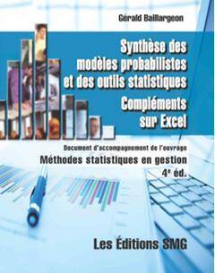 Synthese des Modeles Probabilistes et des Outils Statistiques;