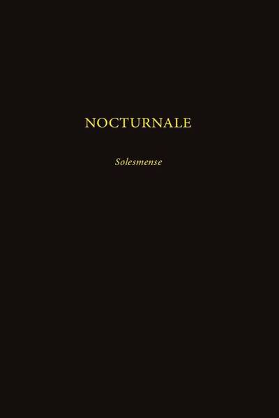 Nocturnale Solesmense