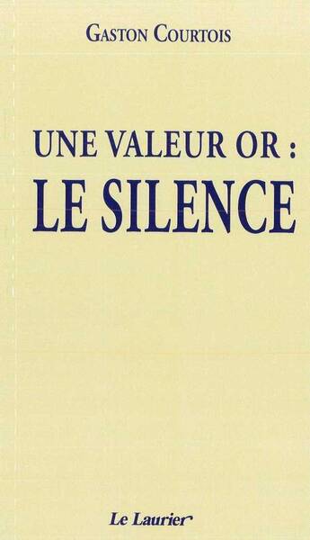 Valeur Or le Silence -Une-