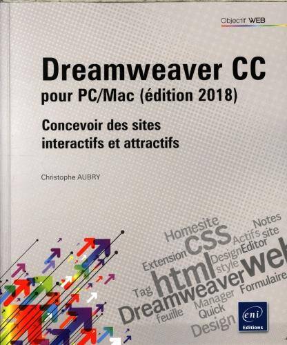Dreamweaver CC pour PC-Mac (édition 2018)