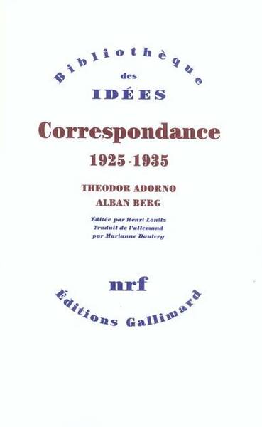 Correspondance 1925-1935