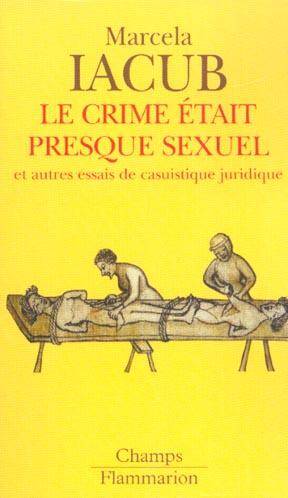 Le crime était presque sexuel -ancienne édition-