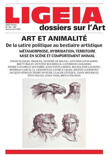 Revue Ligeia N.145/148 ; Art et Animalite