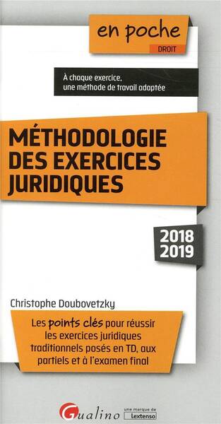 Methodologie des Exercices Juridiques (Edition 2018/2019)