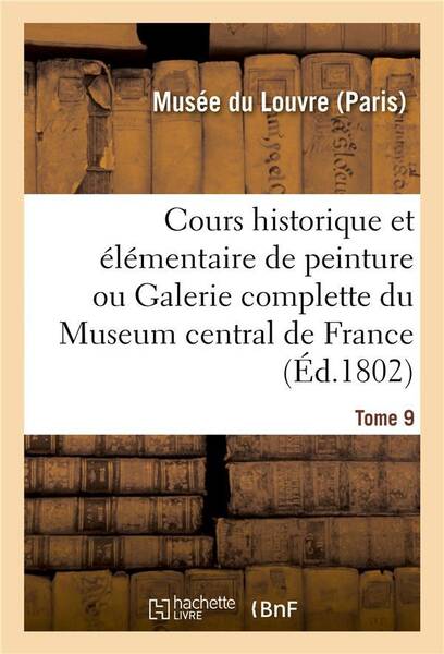 Cours historique et elementaire