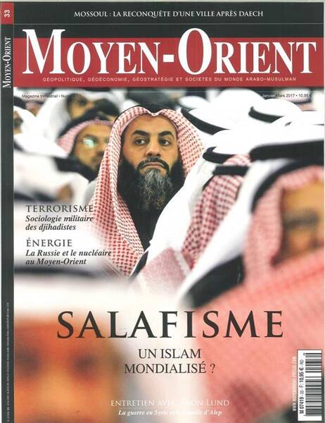 Moyen Orient N 33 - Salafisme -Janvier 2017