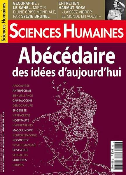 Sciences Humaines N 311 Abecedaire des Idees D Aujourd Hui Janvier 201