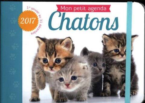 MON PETIT AGENDA CHATONS 2017