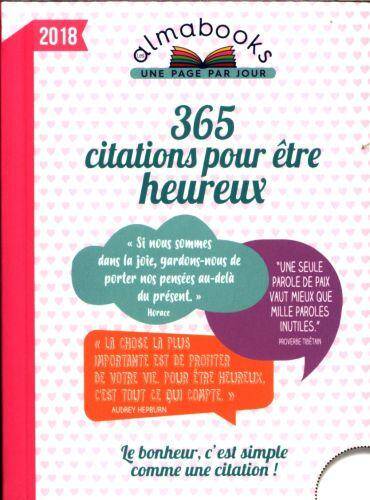 ALMABOOK 365 CITATIONS POUR ÊT