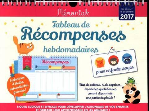 TABLEAU DE RÉCOMPENSES HEBDOMA